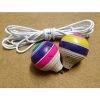 Traditional Solid Contemporary Rug (Multicolour Wooden Pambaram/Bambaram/Buguri/ Bongaram Spinning Tops Lattoo With String - Pack Of 2