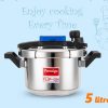 Hawkins Stainless Steel Pressure Cooker 10.0 Litres