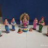 Clay Seemandham Set 9 Navaratri Golu/Kolu Doll Set - Small Clay Seemandham Set 9 Navaratri Golu/Kolu Doll Set - Small