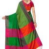 Women Cotton Silk Banarasi Saree With Blouse Piece