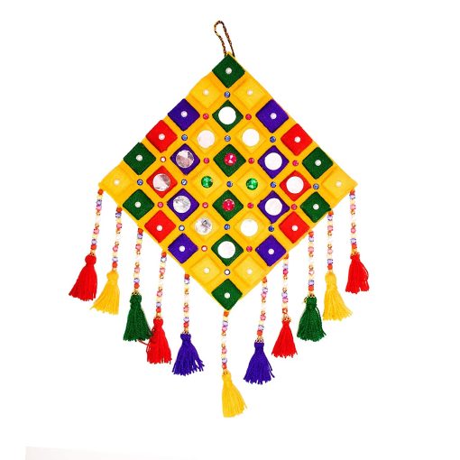 Home Decorative Handmade Gujarati Fabric Wall Hanging