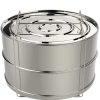 Stainless Pressure Cooker Steamer Double Layer small