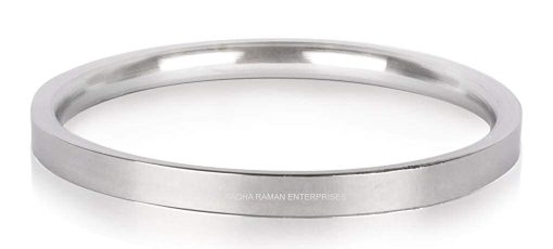 Stainless Steel Silver Coated Kada