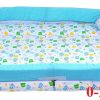 Baby Bedding Set with Mosquito Net and Bumper Guard (Blue) Cotton Baby Bedding Set with Mosquito Net and Bumper Guard (Blue) Cotton