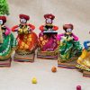 Rajasthani Musician Bawla Puppets Male Idol Of Recycled Material