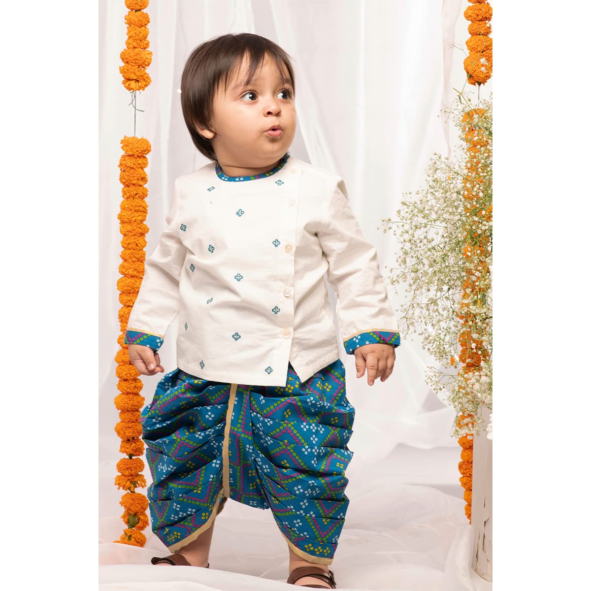 Cotton Boys Ethnic Sherwani, Occasion : Party Wear, Pattern : Embroidered,  Printed at Best Price in Nashik