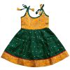 Traditional Kids Baby Girls Cotton Silk Frock 3 - 6 Months Traditional Kids Baby Girls Cotton Silk Frock 3 - 6 Months