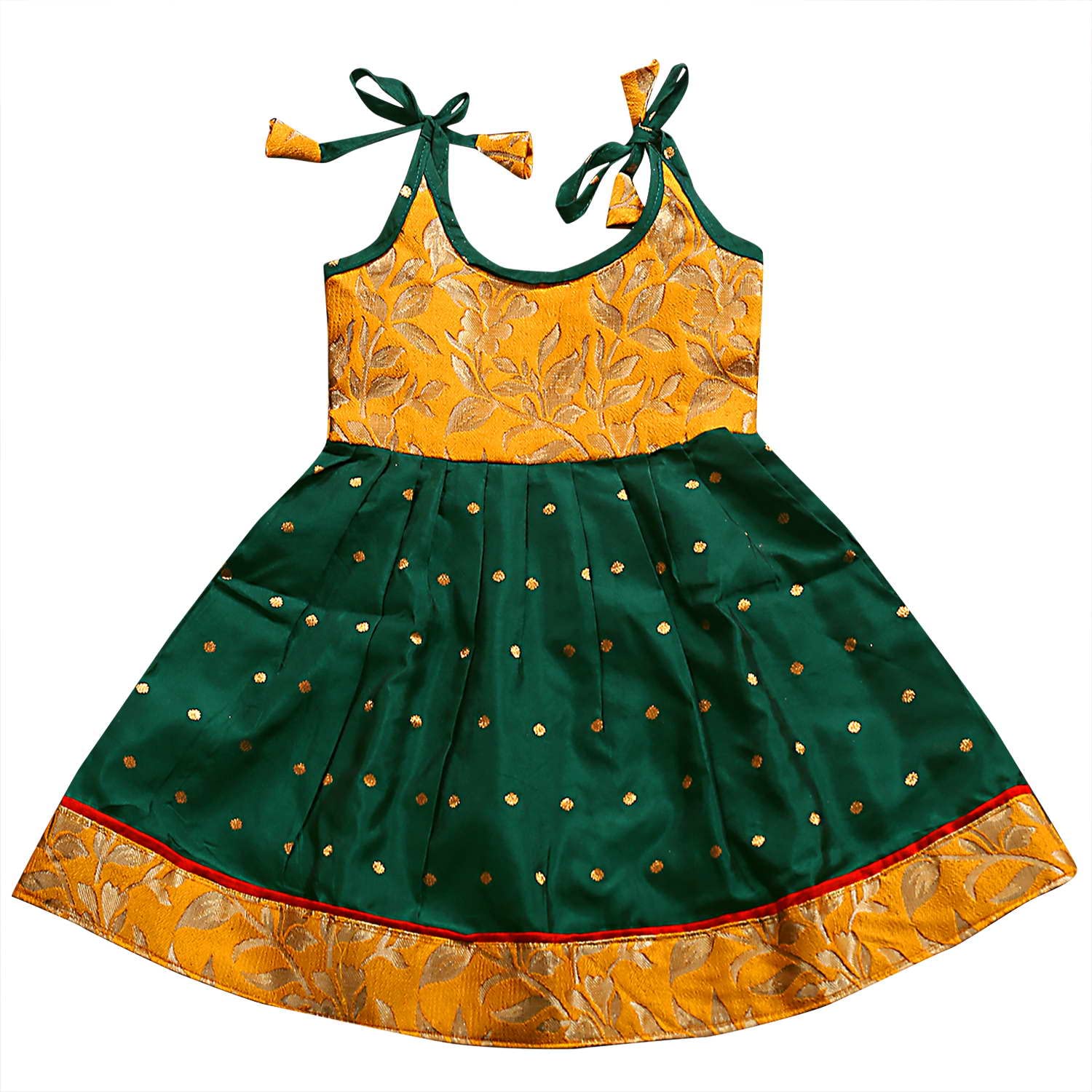 Baby girl cotton frock on sale design