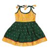 Traditional Kids Baby Girls Cotton Silk Frock 3 - 6 Months Traditional Kids Baby Girls Cotton Silk Frock 3 - 6 Months