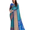 Blue Bandhani Saree Blue Bandhani Saree