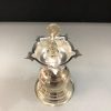 Decorative German Silver Oil Lamp / Diya (5 lamps)