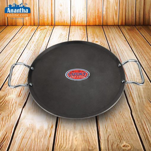 IRON DOSA TAWA WITH DOUBLE HANDLE -12 0 IRON DOSA TAWA WITH DOUBLE HANDLE -12 0