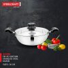 IRON DOSA TAWA WITH DOUBLE HANDLE -12 0 SS Accord Kadai