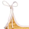 Girls' Cotton And Mysore Silk Pattu Pavadai Set Girls Kerala Mullai Child Frock Ethnic Wear Dress (Cream White and Gold) (0-3months)